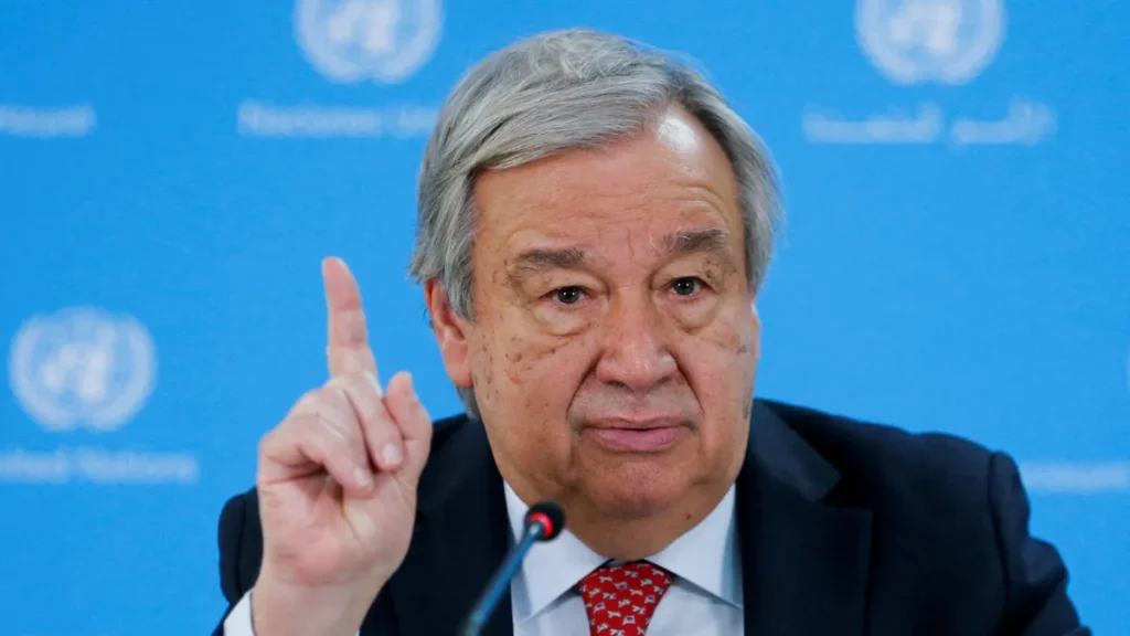 Message from UN Chief Guterres