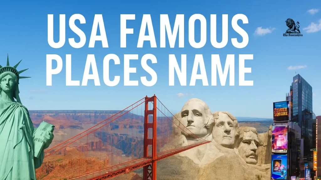 USA Famous Places Name