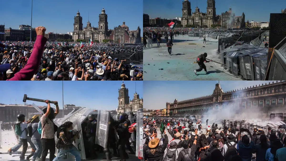 Gen Z Mexico City Protests
