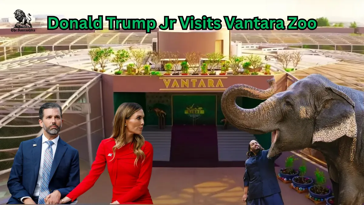 Donald Trump Jr Tours Vantara