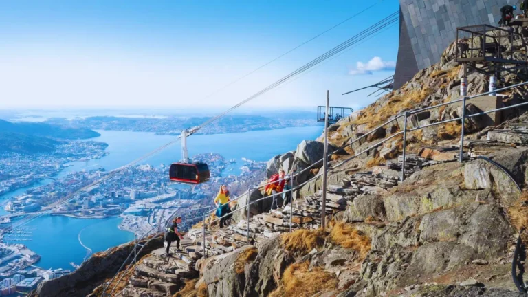 MOUNT ULRIKEN AND THE CABLE CAR