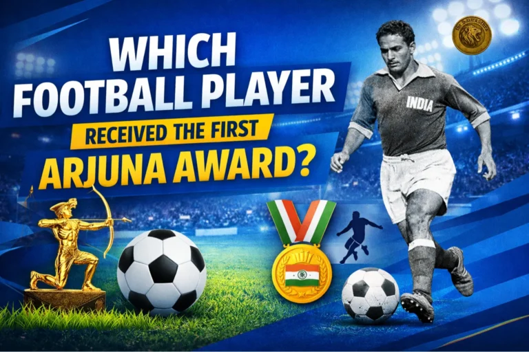 Which Football Player Received the First Arjuna Award