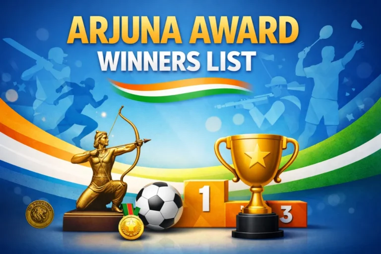 Arjuna Award Winners List