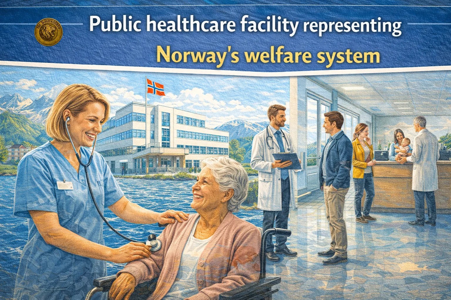 Public healthcare facility representing Norway’s welfare system