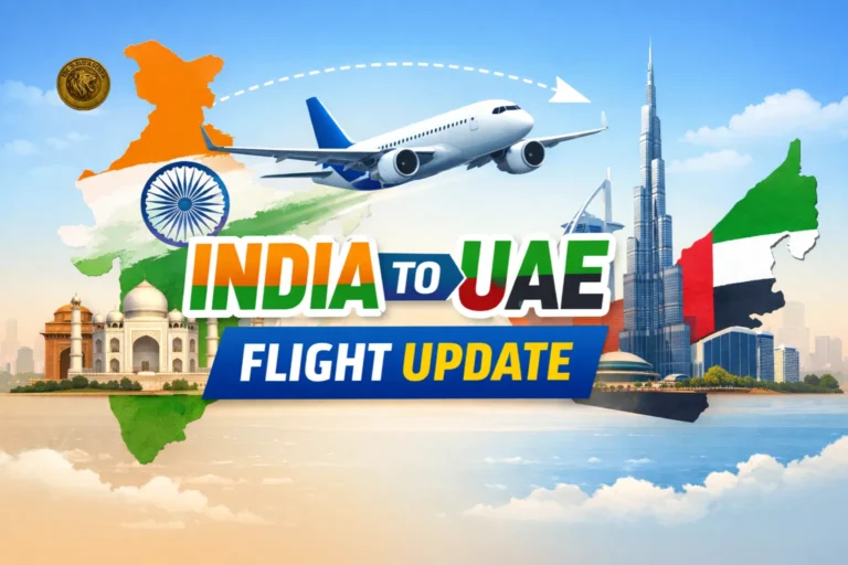 India to UAE Flight News Today