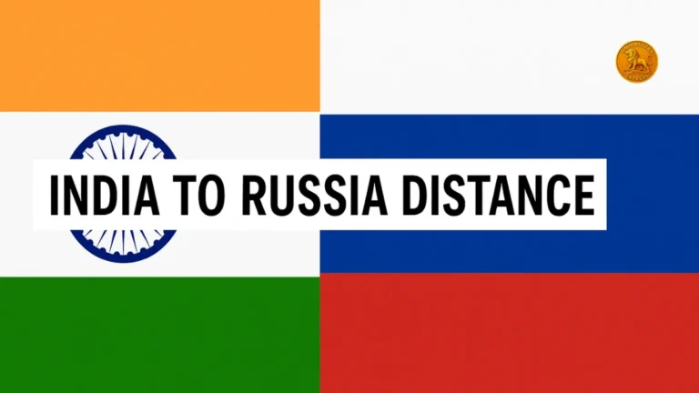 India to Russia Distance