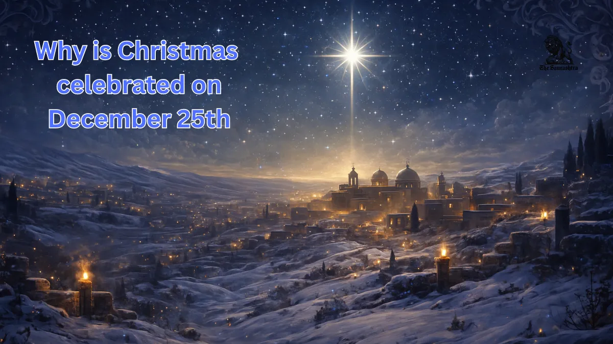 Why is Christmas celebrated on December 25th
