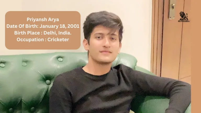 Priyansh Arya Biography