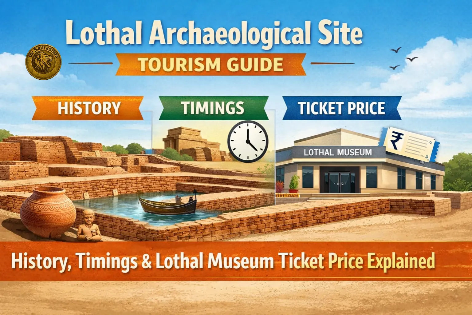 Lothal Museum Ticket Price