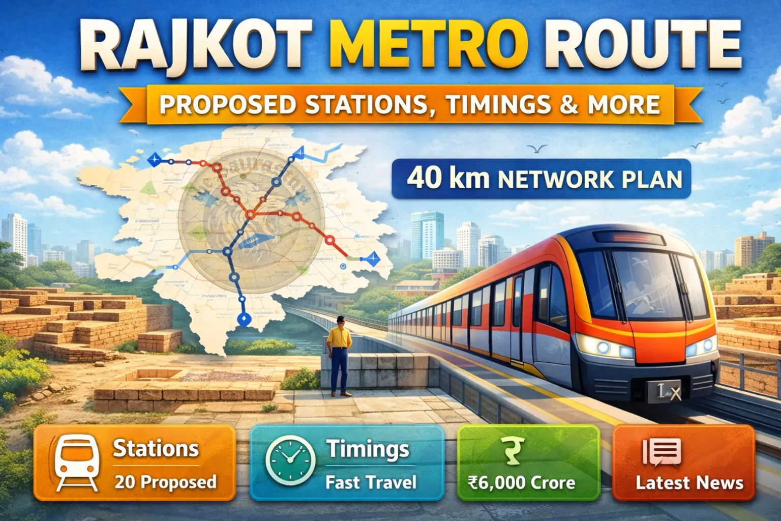 Rajkot Metro Route