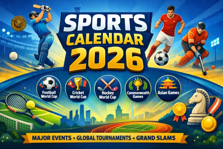 Sports Calendar 2026