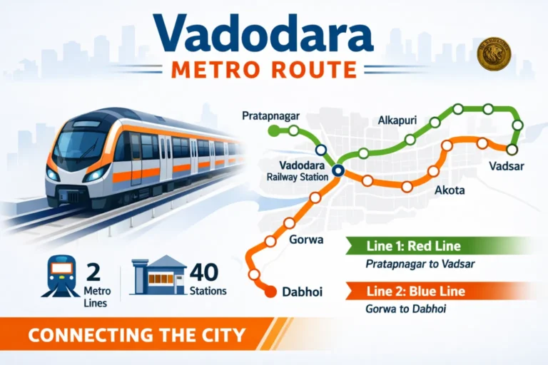 Vadodara Metro Route