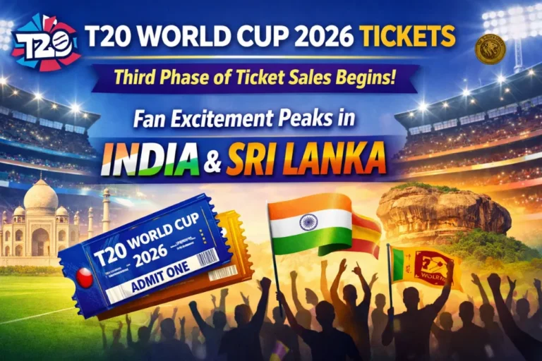 T20 World Cup 2026 Tickets