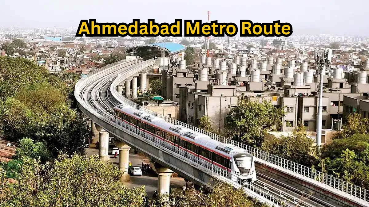 Ahmedabad Metro Route