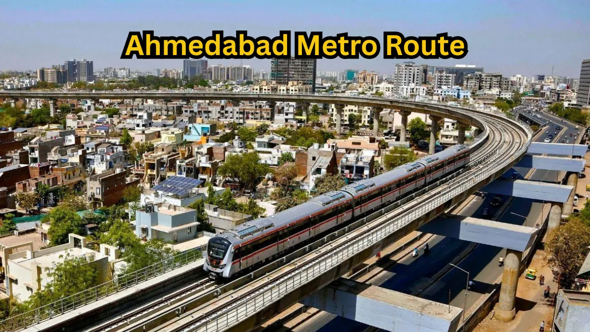 Ahmedabad Metro Route