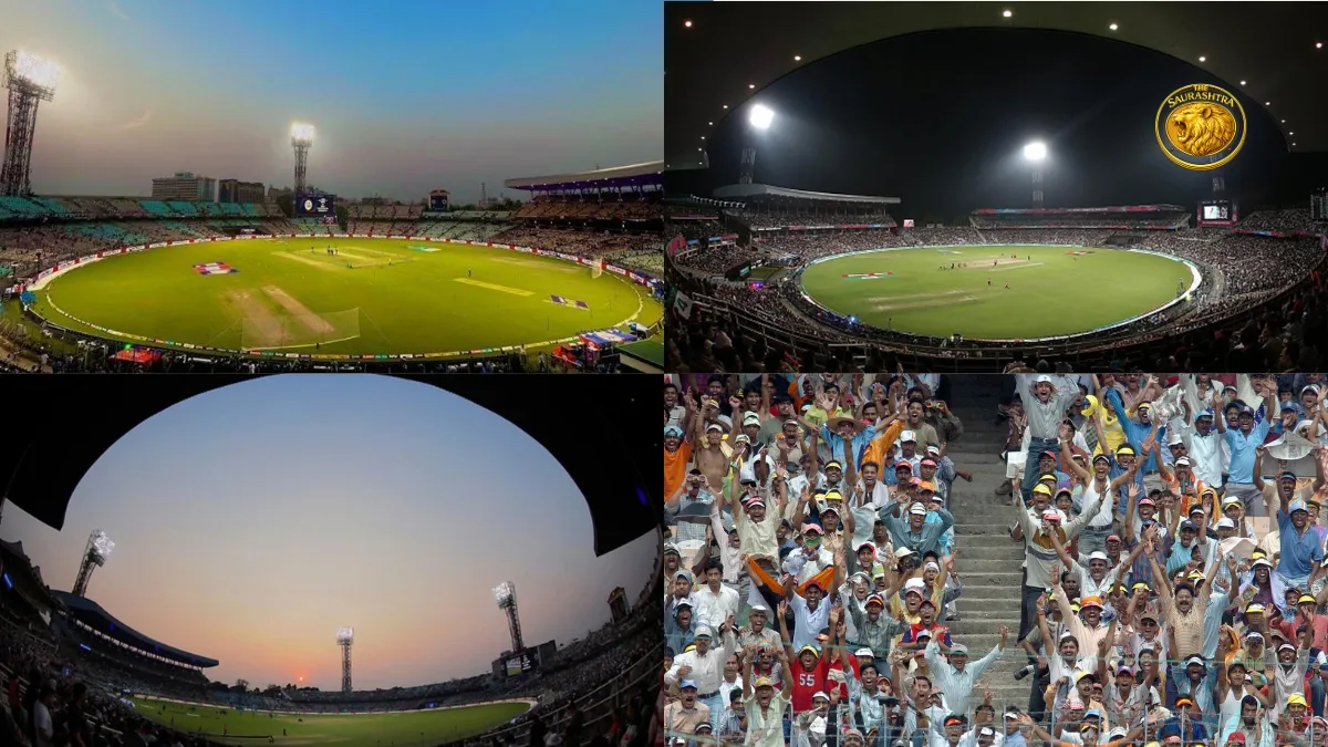 Eden gardens cricket stadium